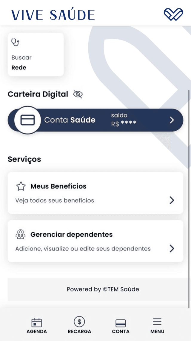 Dashboard principal